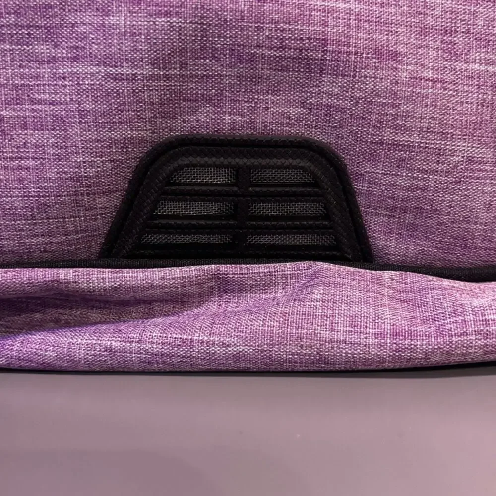 Shrradoo Purple Laptop Backpack USB Charging Port Travel School Work Bag